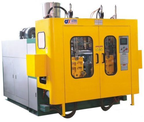 Special blow molding machine for medical products