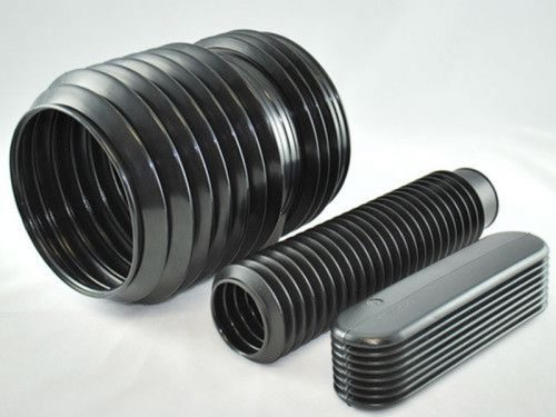 Plastic bellows by blow molding machine