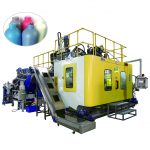 Multi-layer co-extrusion blow molding machine for pesticide bottle with barrier EVOH layer