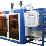 All electric extrusion blow molding machine