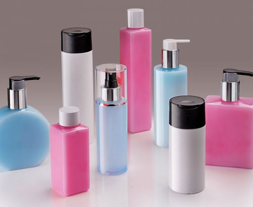 PETG high gloss cosmetic bottle